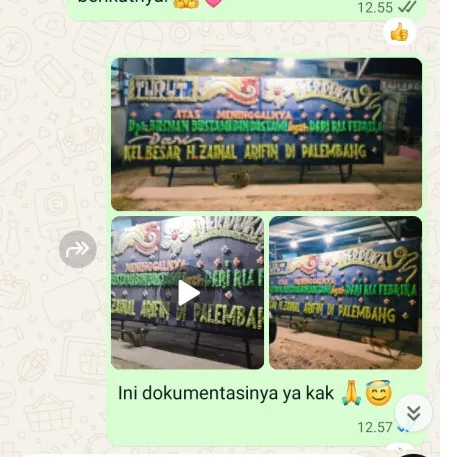 Pengiriman Papan Bunga Duka Tremes Sidoharjo